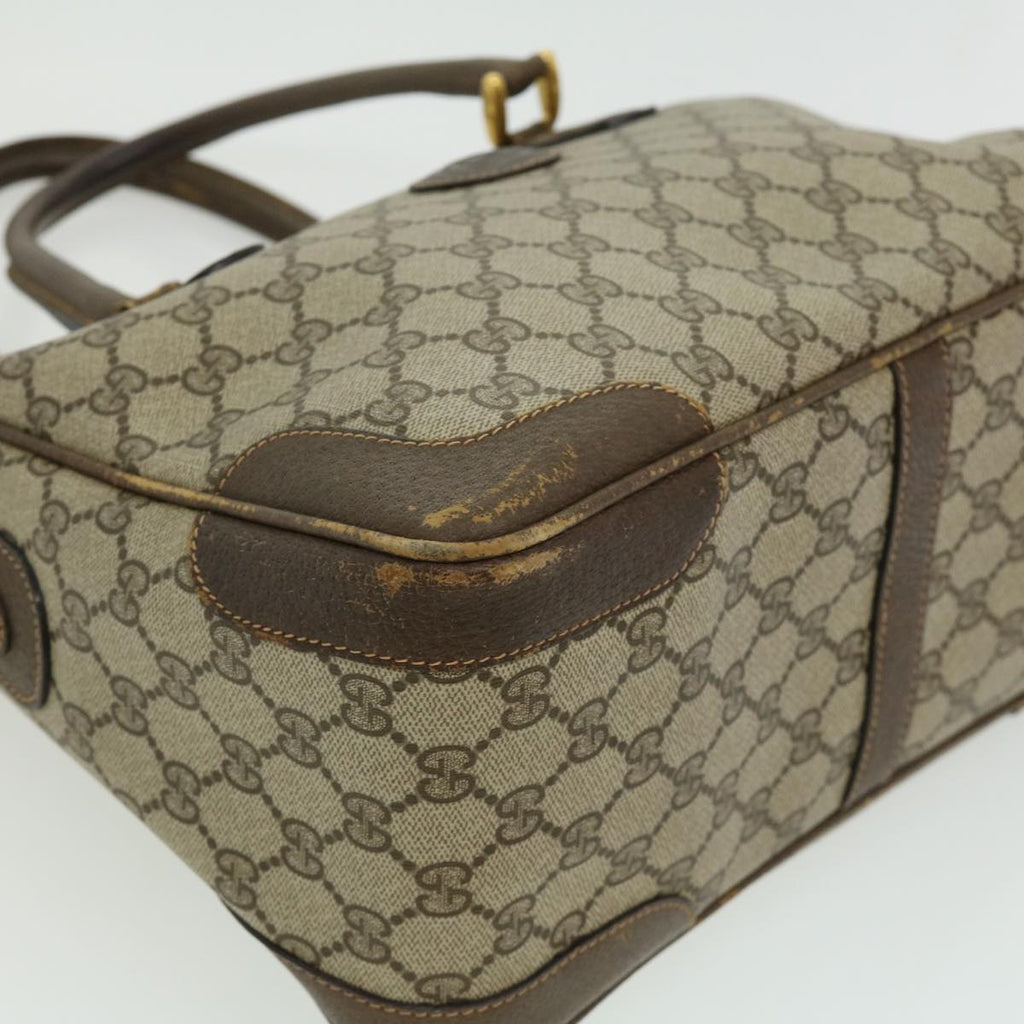 GUCCI GG Canvas Hand Bag 2way Beige 002.122.0033 ki2104