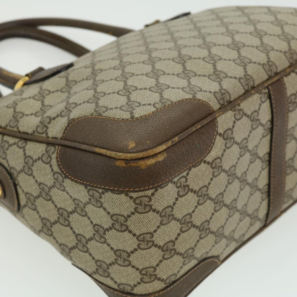 GUCCI GG Canvas Hand Bag 2way Beige 002.122.0033 ki2104