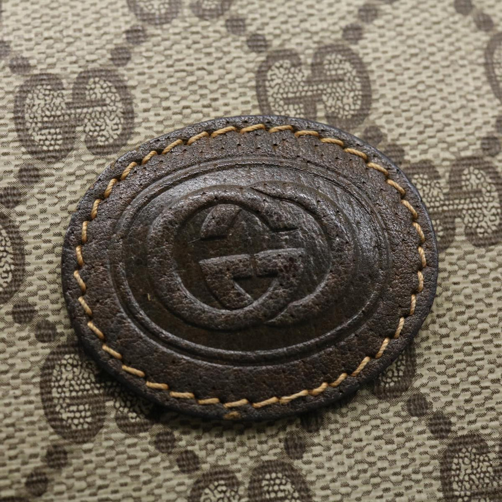 GUCCI GG Canvas Hand Bag 2way Beige 002.122.0033 ki2104
