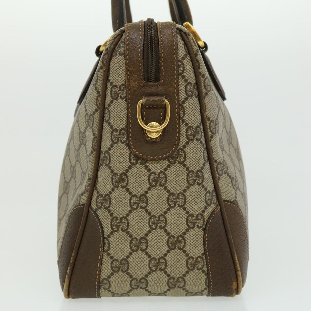 GUCCI GG Canvas Hand Bag 2way Beige 002.122.0033 ki2104