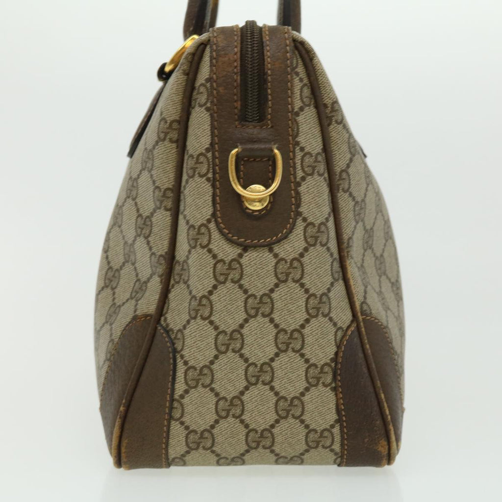 GUCCI GG Canvas Hand Bag 2way Beige 002.122.0033 ki2104