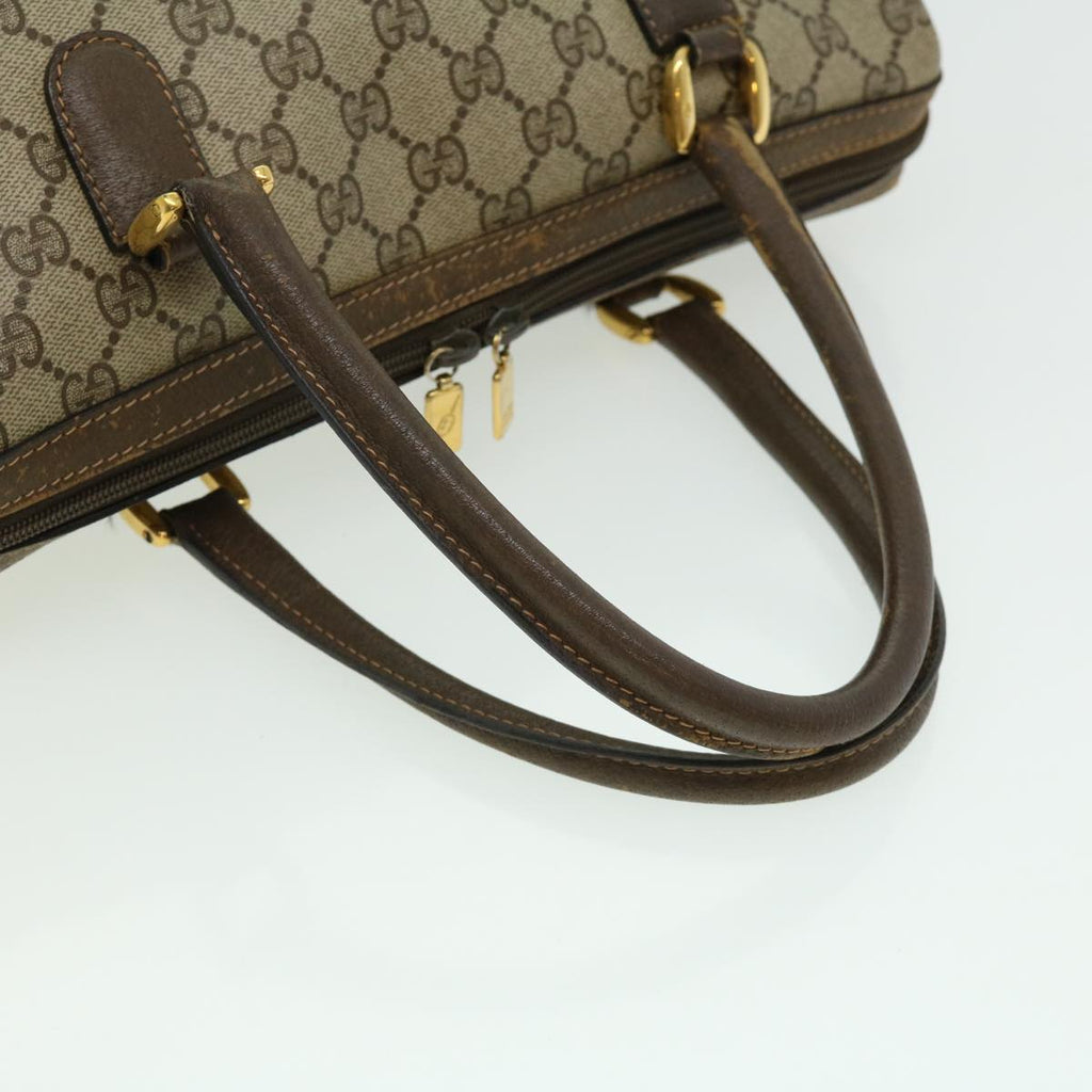 GUCCI GG Canvas Hand Bag 2way Beige 002.122.0033 ki2104