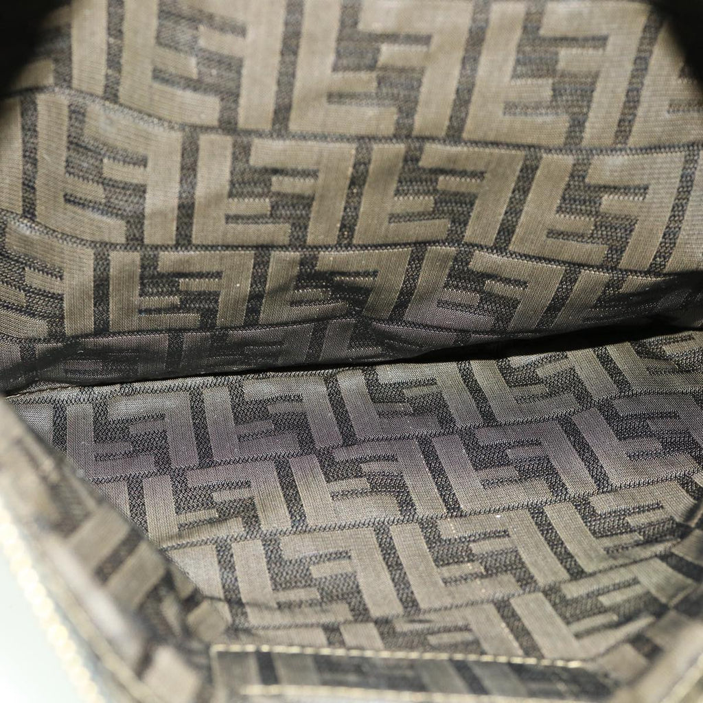 FENDI Zucca Canvas Pouch Brown ki2108