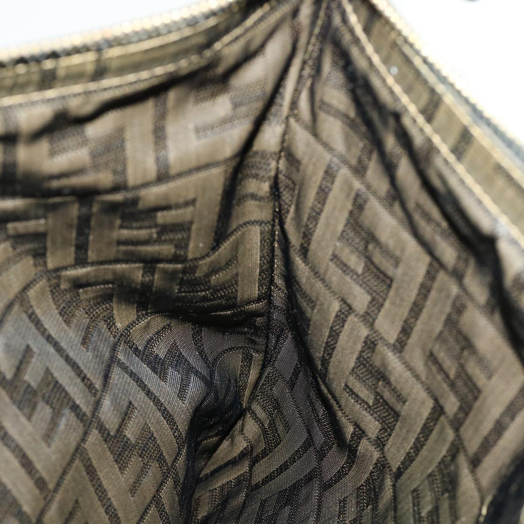FENDI Zucca Canvas Pouch Brown ki2108