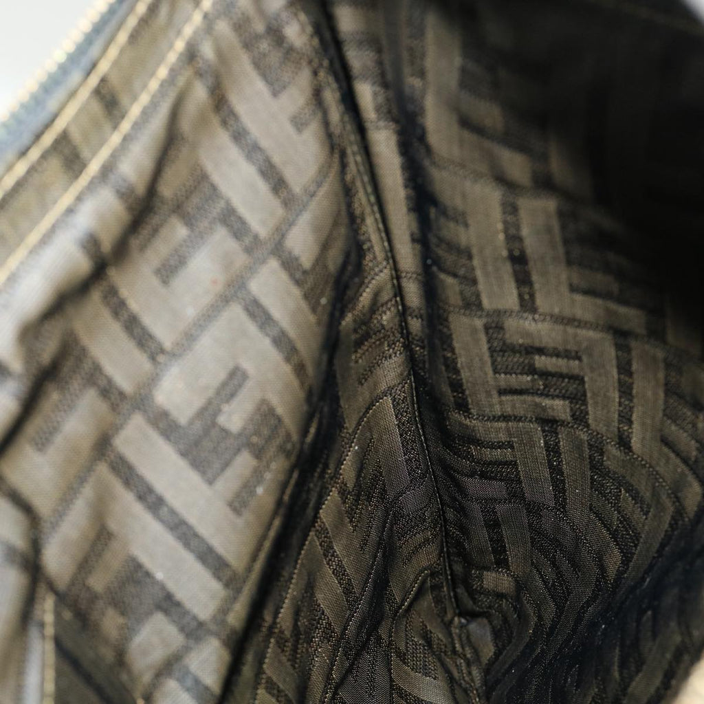 FENDI Zucca Canvas Pouch Brown ki2108