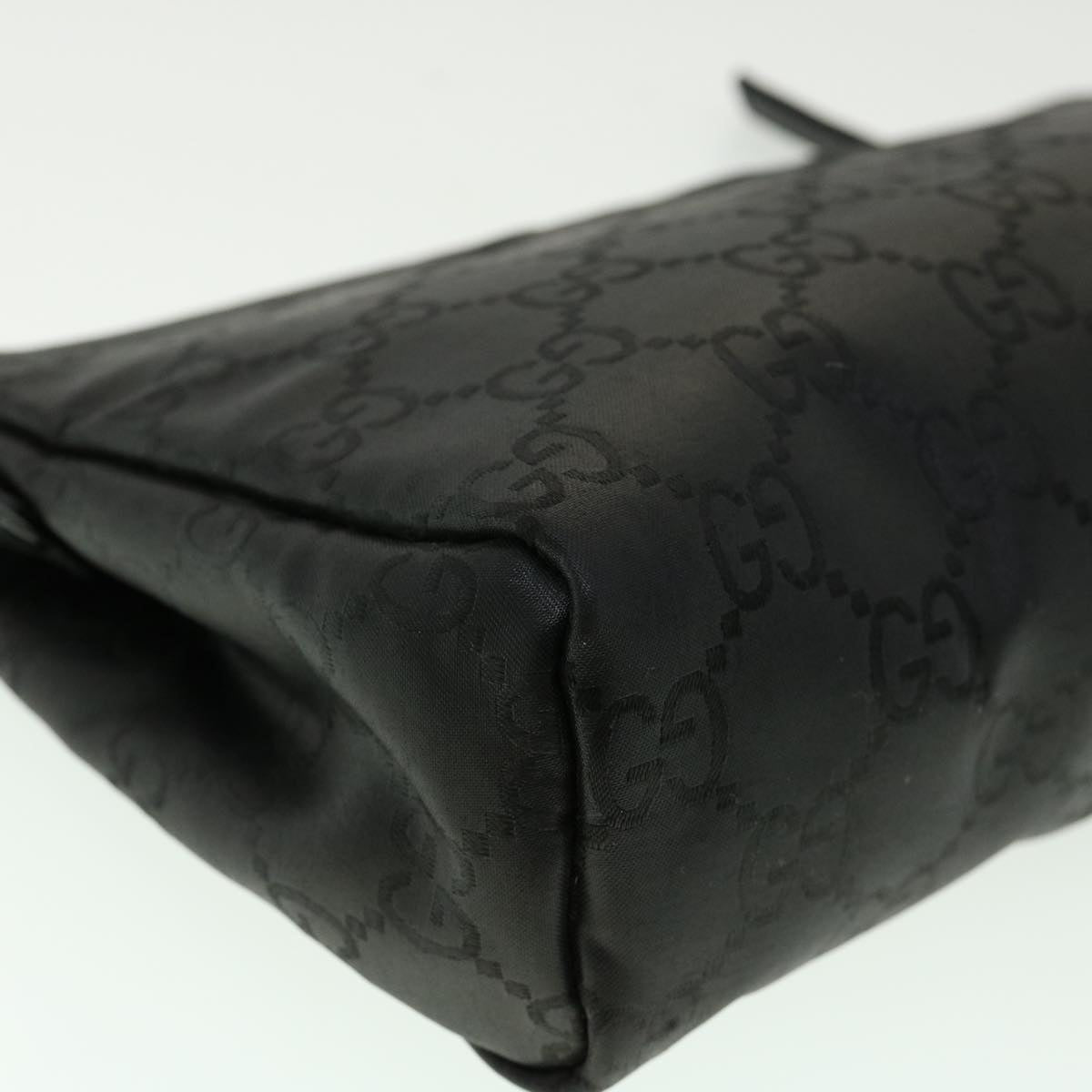 GUCCI GG Canvas Clutch Bag Black ki2143