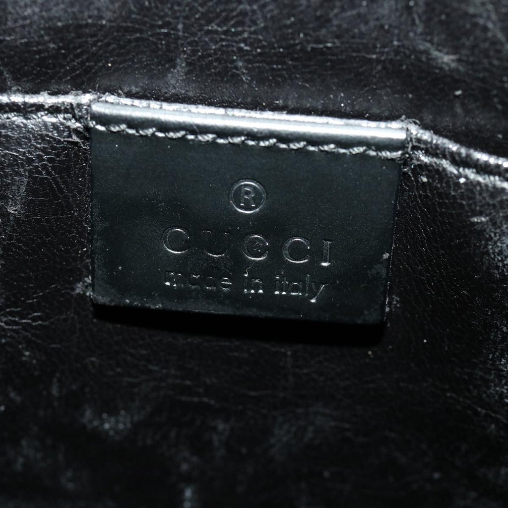 GUCCI GG Canvas Clutch Bag Black ki2143