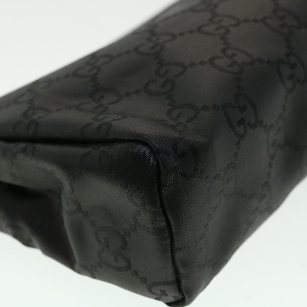 GUCCI GG Canvas Clutch Bag Black ki2143