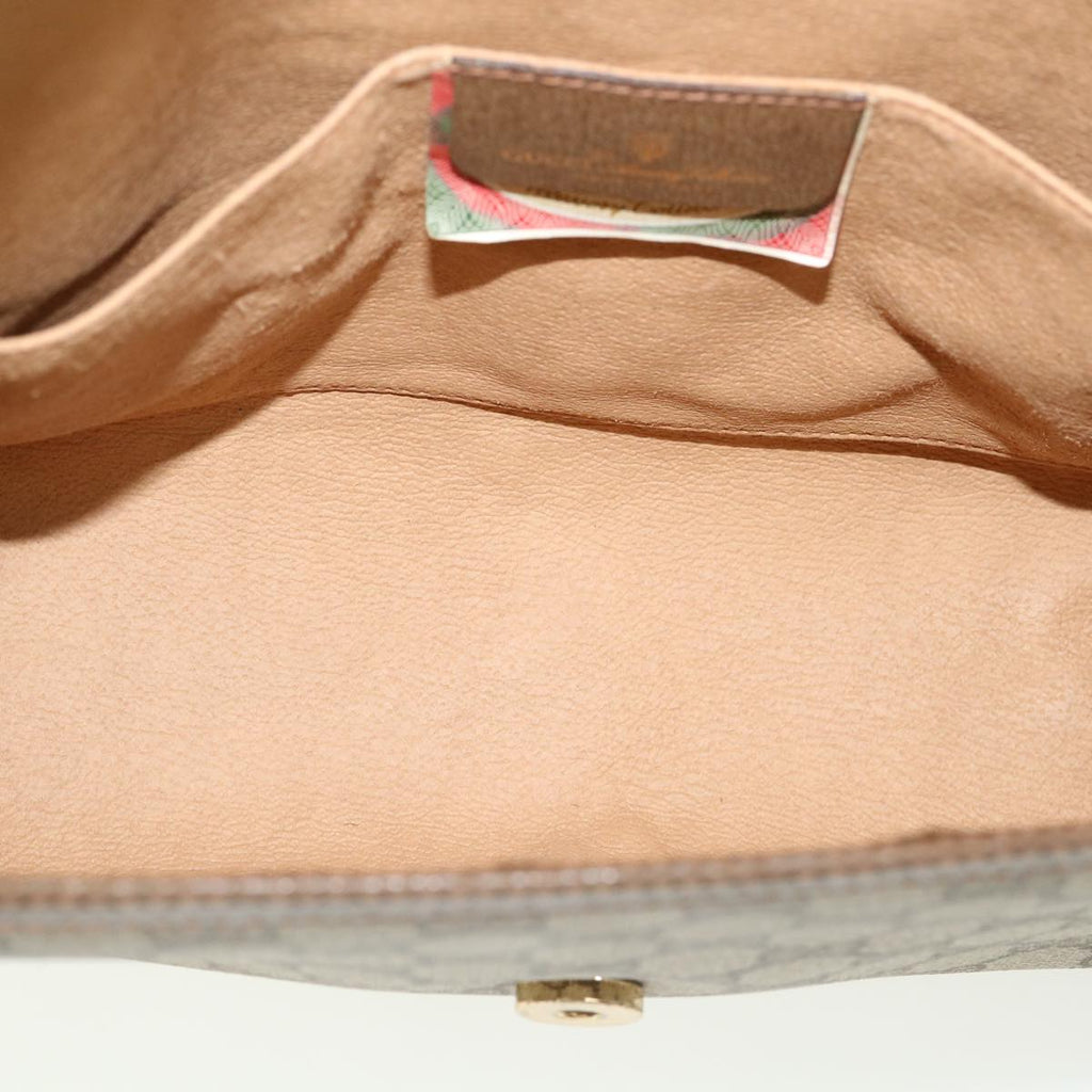 GUCCI GG Canvas Clutch Bag Beige ki2173
