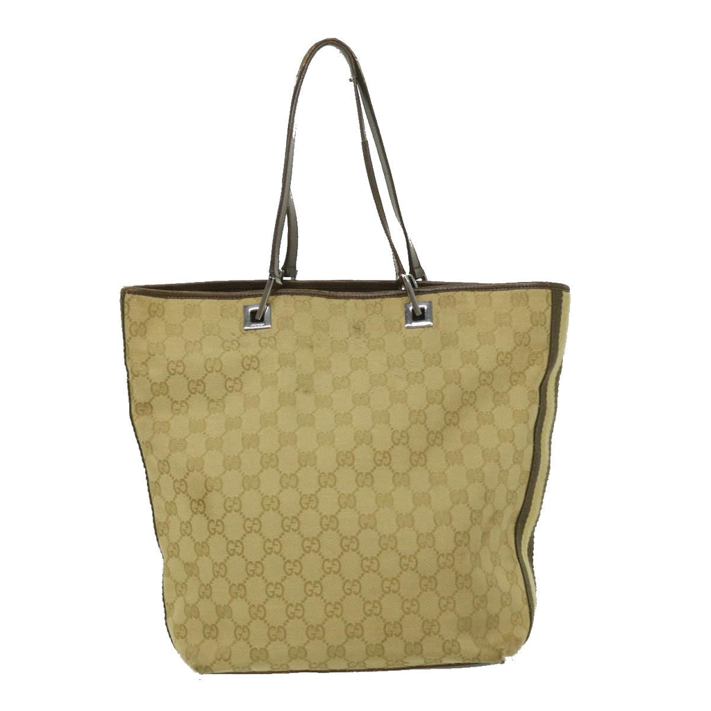 GUCCI GG Canvas Tote Bag Beige 312433444 ki2268