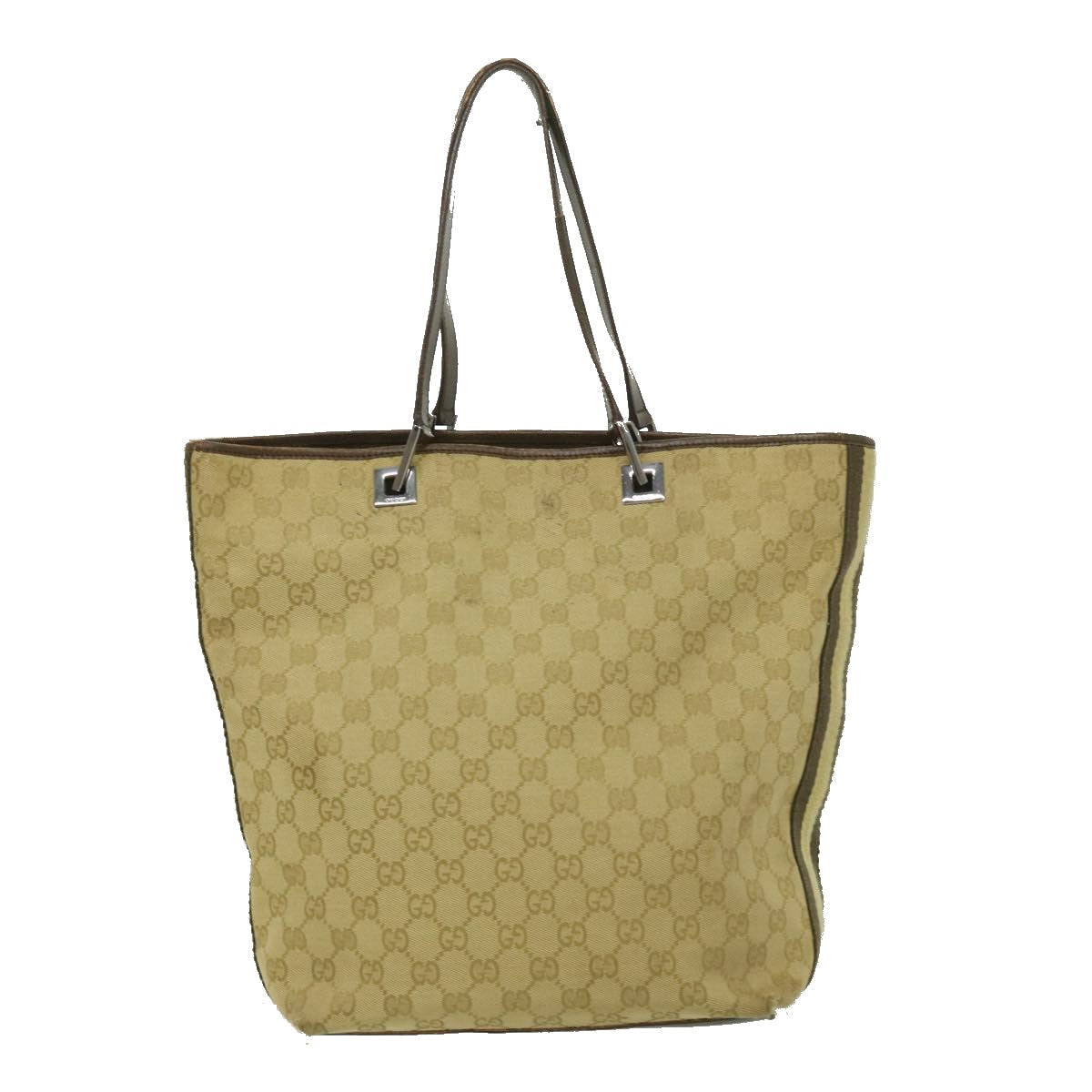 GUCCI GG Canvas Tote Bag Beige 312433444 ki2268