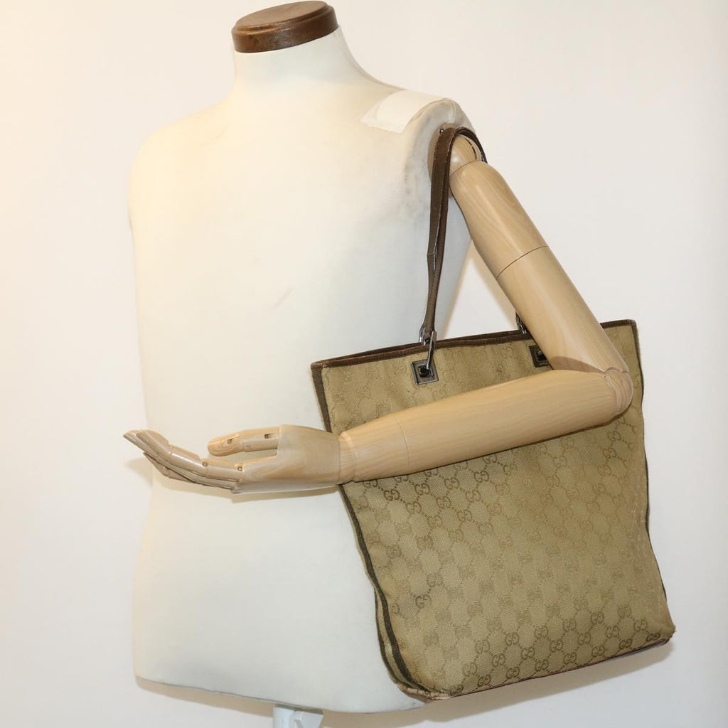 GUCCI GG Canvas Tote Bag Beige 312433444 ki2268