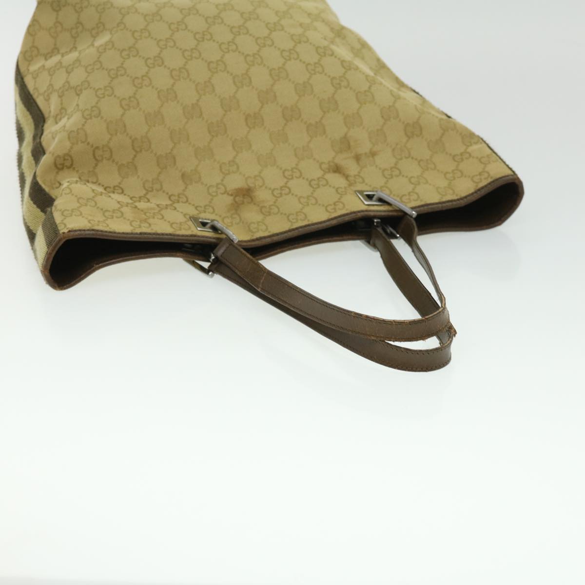 GUCCI GG Canvas Tote Bag Beige 312433444 ki2268