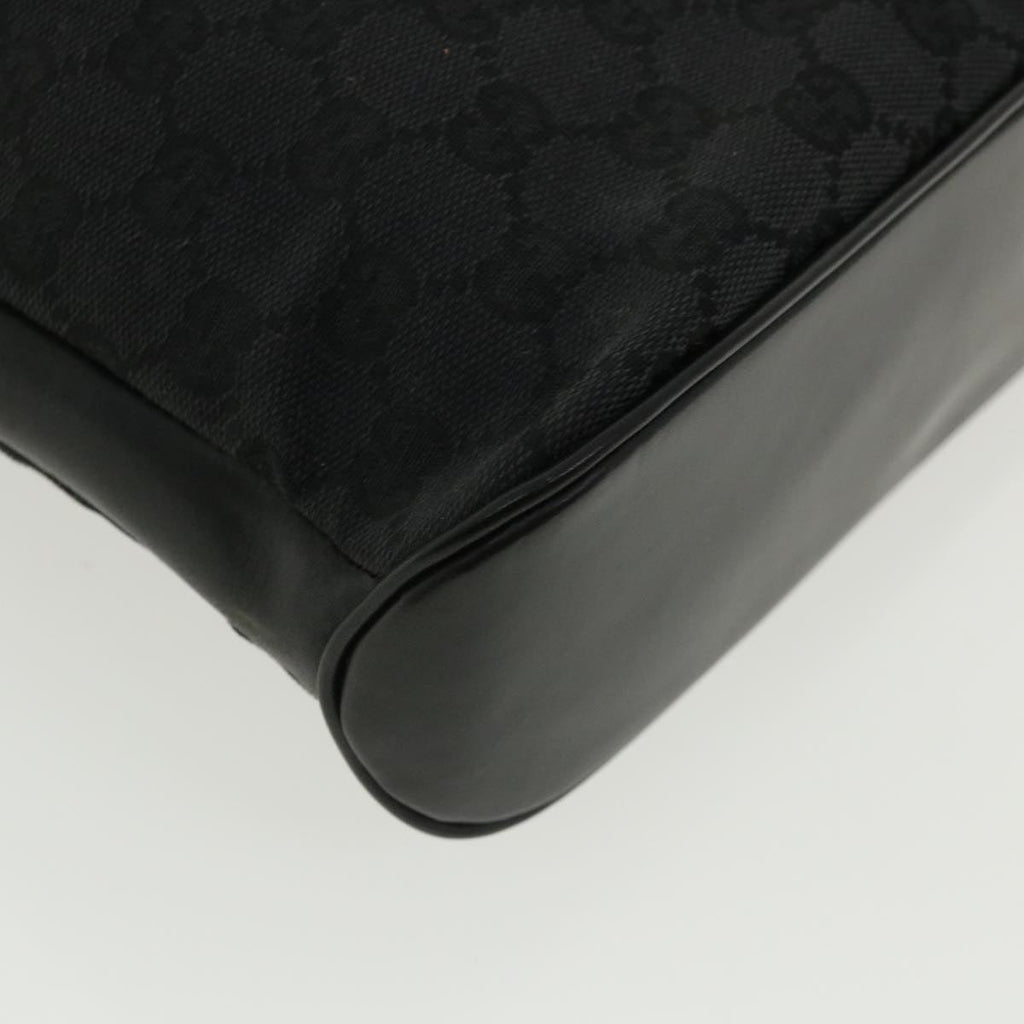 GUCCI GG Canvas Shoulder Bag Black 1090972128 ki2297