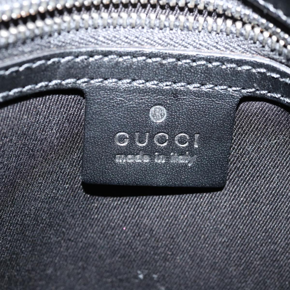 GUCCI GG Canvas Shoulder Bag Black 1090972128 ki2297