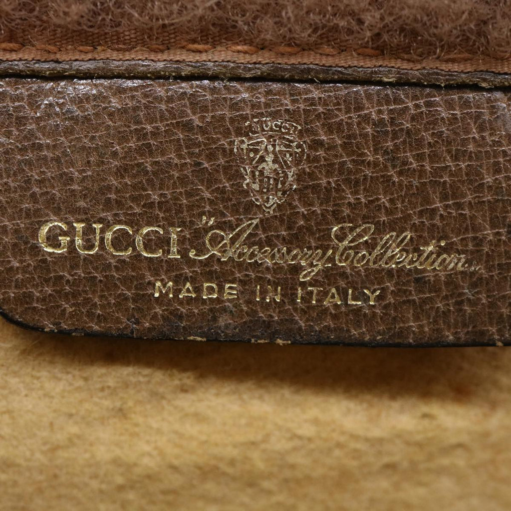 GUCCI GG Canvas Web Sherry Line Clutch Bag Beige Red Green 8901001 ki2301