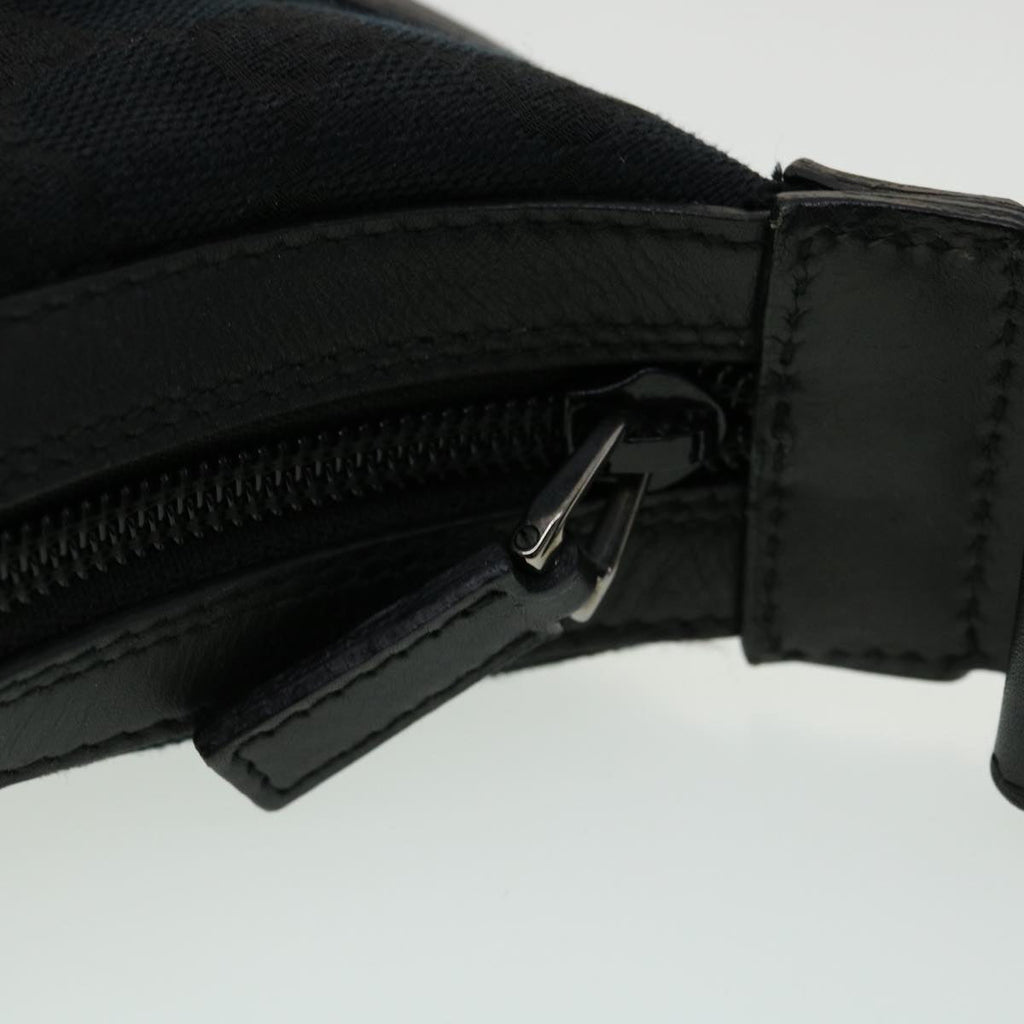 GUCCI GG Canvas Shoulder Bag Black 00141981705 ki2330