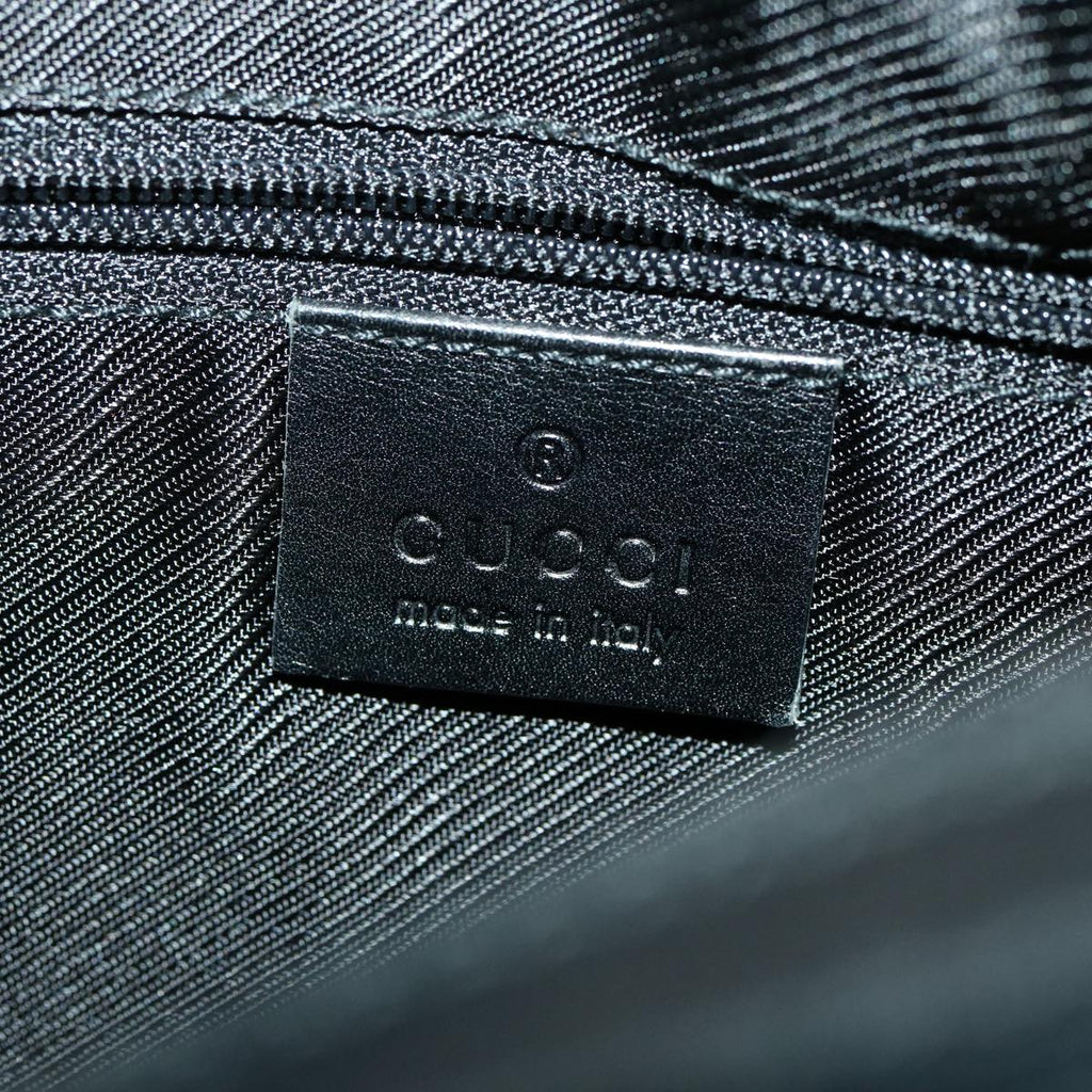 GUCCI GG Canvas Shoulder Bag Black 00141981705 ki2330