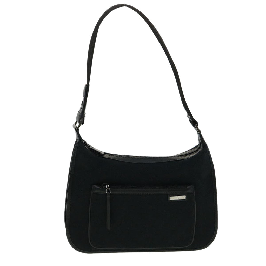 GUCCI GG Canvas Shoulder Bag Black 00141981705 ki2330