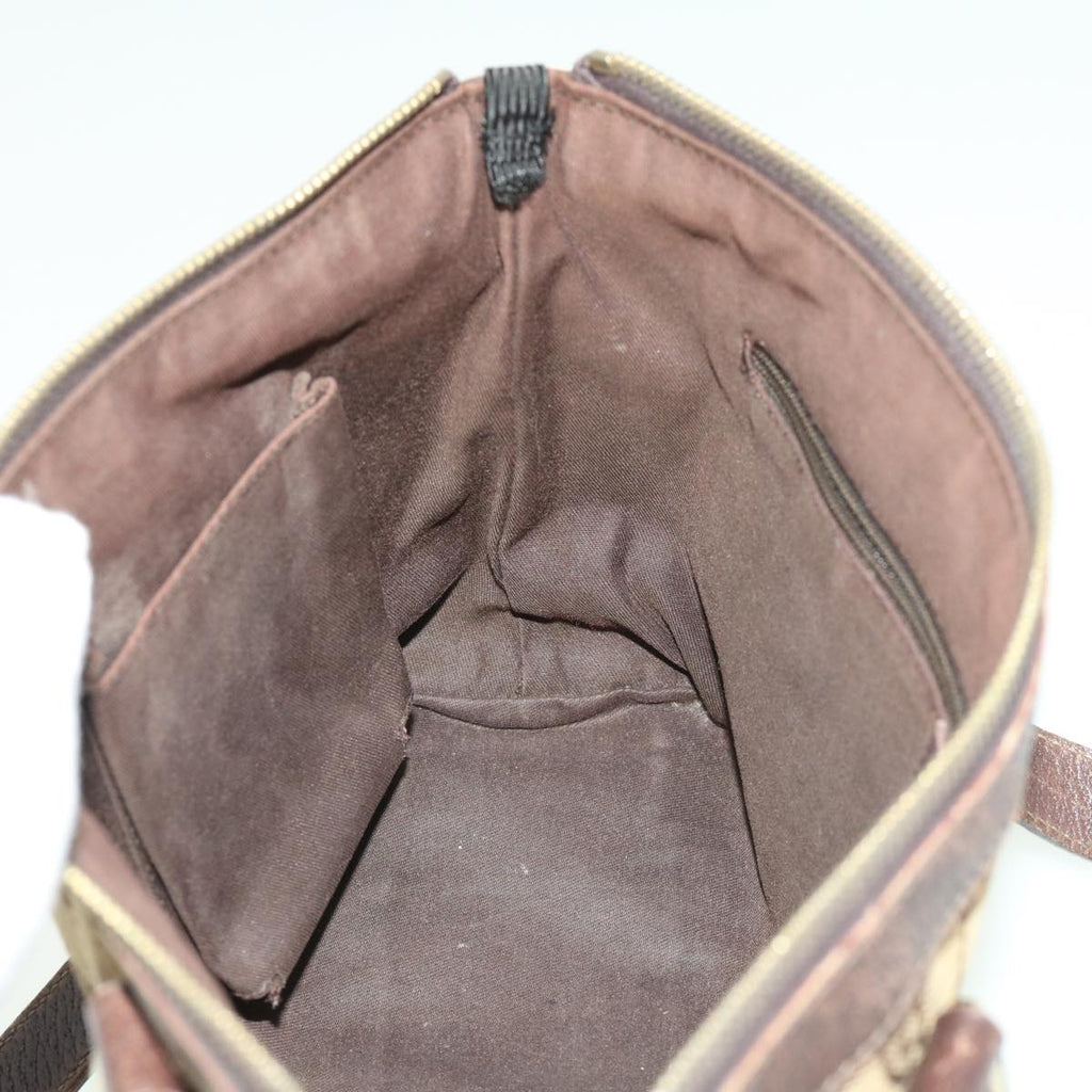 GUCCI GG Canvas Hand Bag Beige ki2336