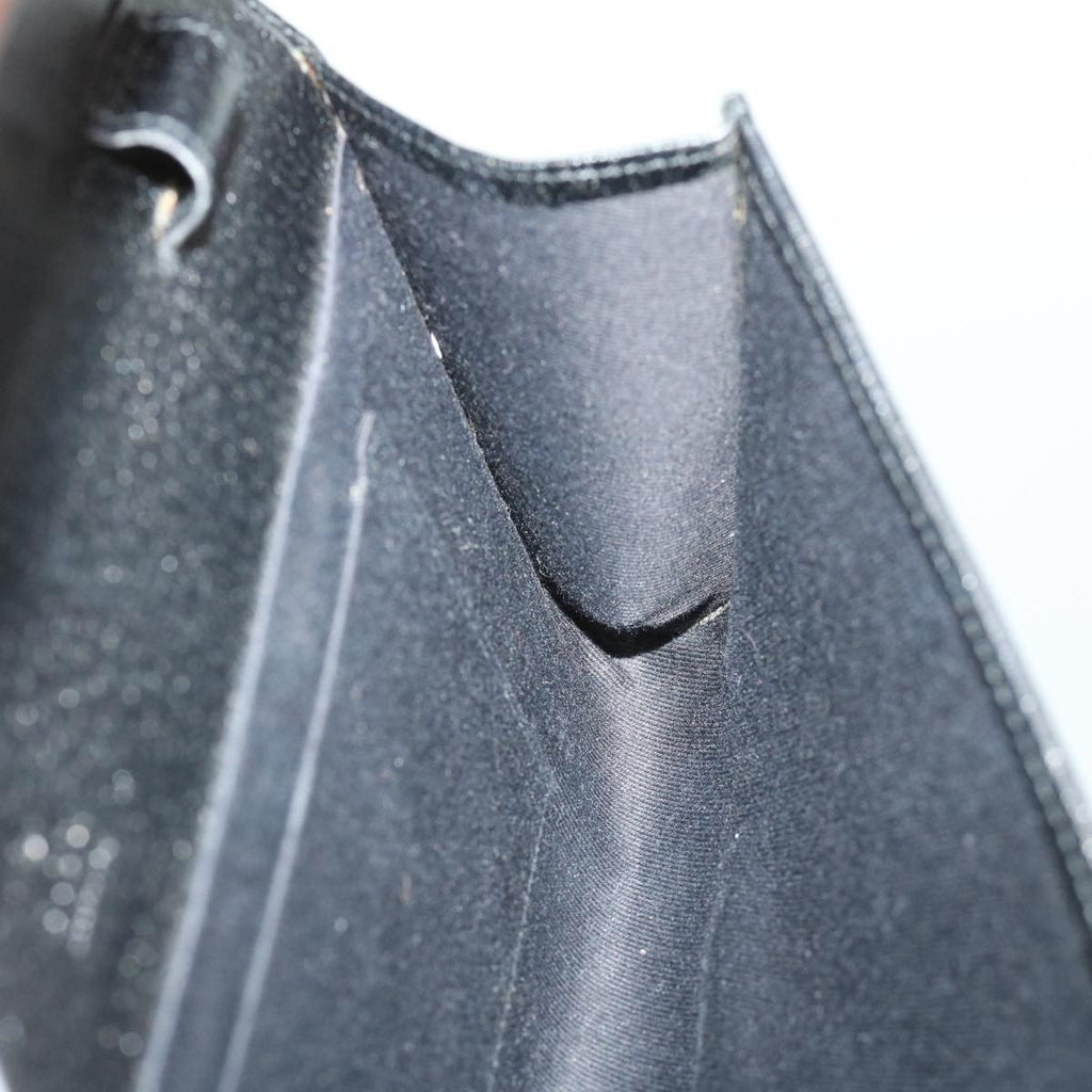 GUCCI GG Canvas Bamboo Shoulder Bag Black ki2375