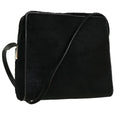 GUCCI Shoulder Bag Unborn Calf Skin Black ki2406