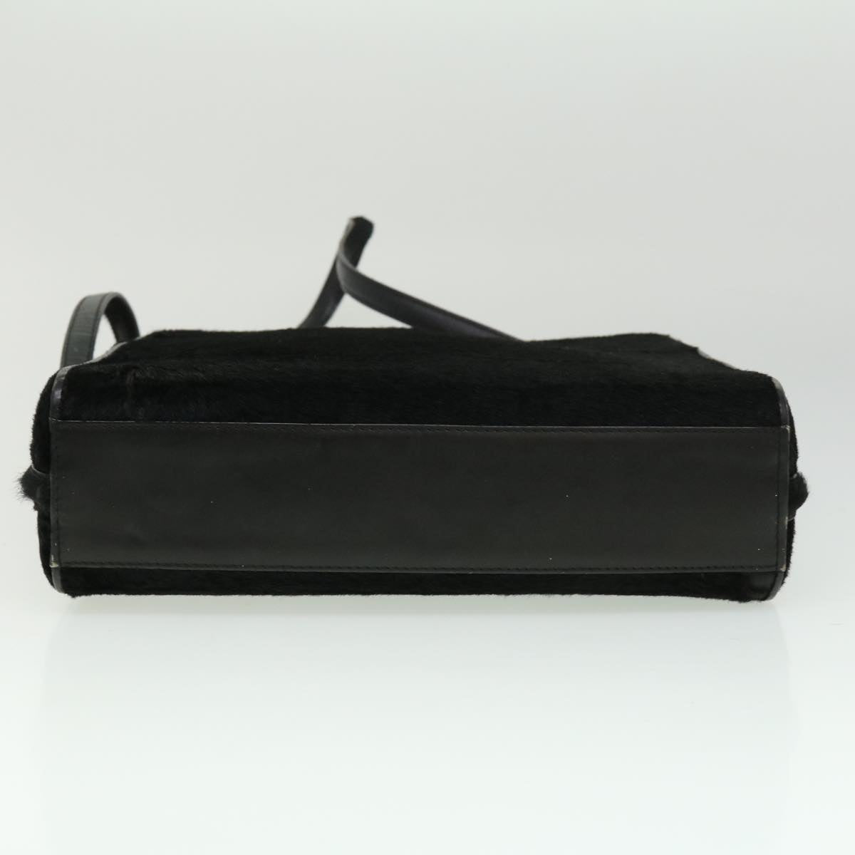 GUCCI Shoulder Bag Unborn Calf Skin Black ki2406