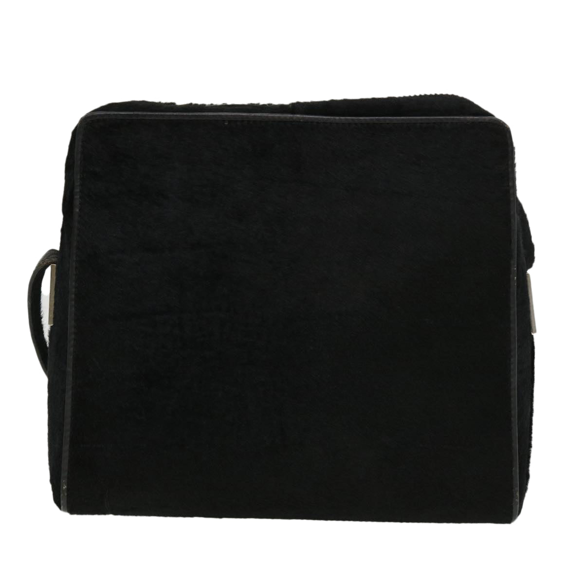 GUCCI Shoulder Bag Unborn Calf Skin Black ki2406
