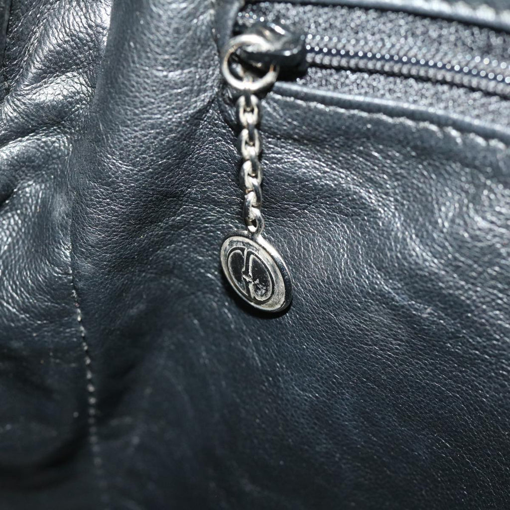 GUCCI Shoulder Bag Unborn Calf Skin Black ki2406