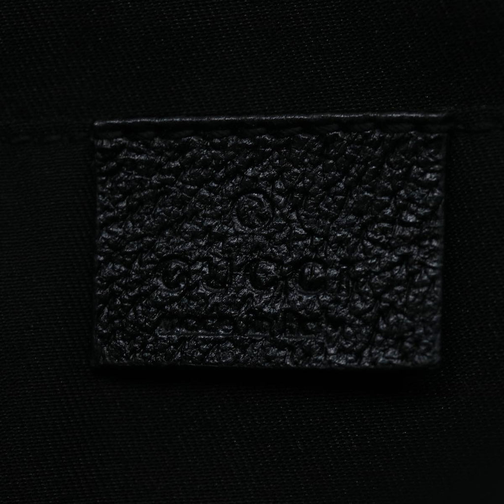 GUCCI GG Canvas Shoulder Bag Black ki2481