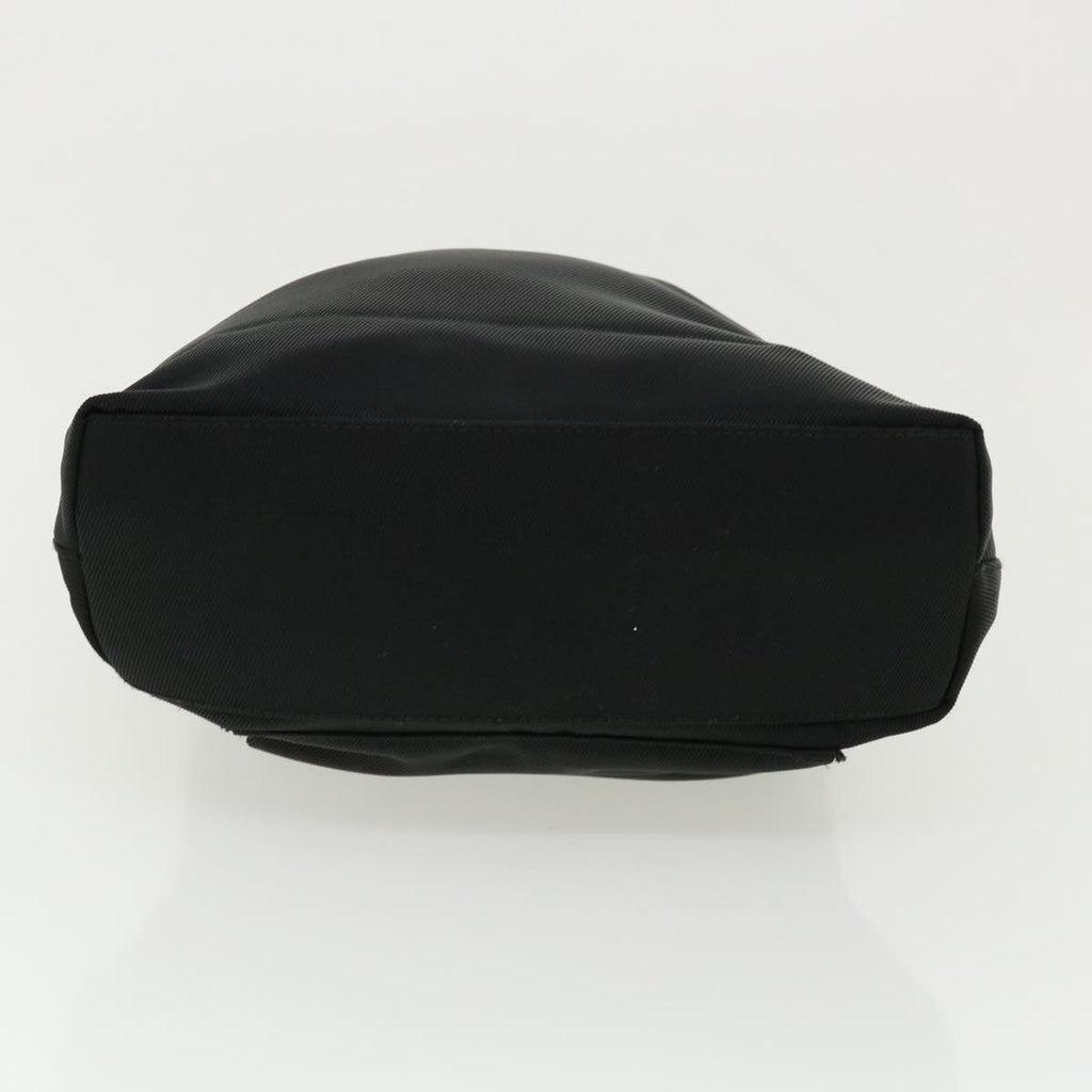 GUCCI Bamboo Hand Bag Nylon Black ki2495