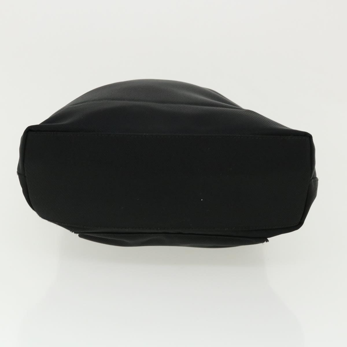 GUCCI Bamboo Hand Bag Nylon Black ki2495