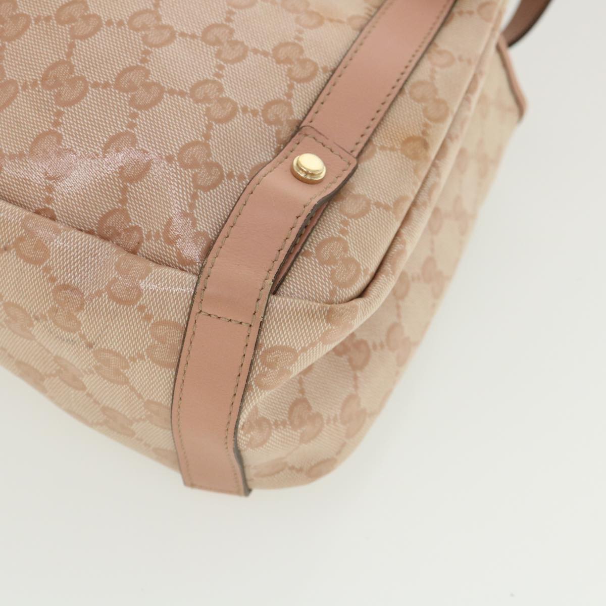 GUCCI Abby GG Crystal Tote Bag Pink ki2519