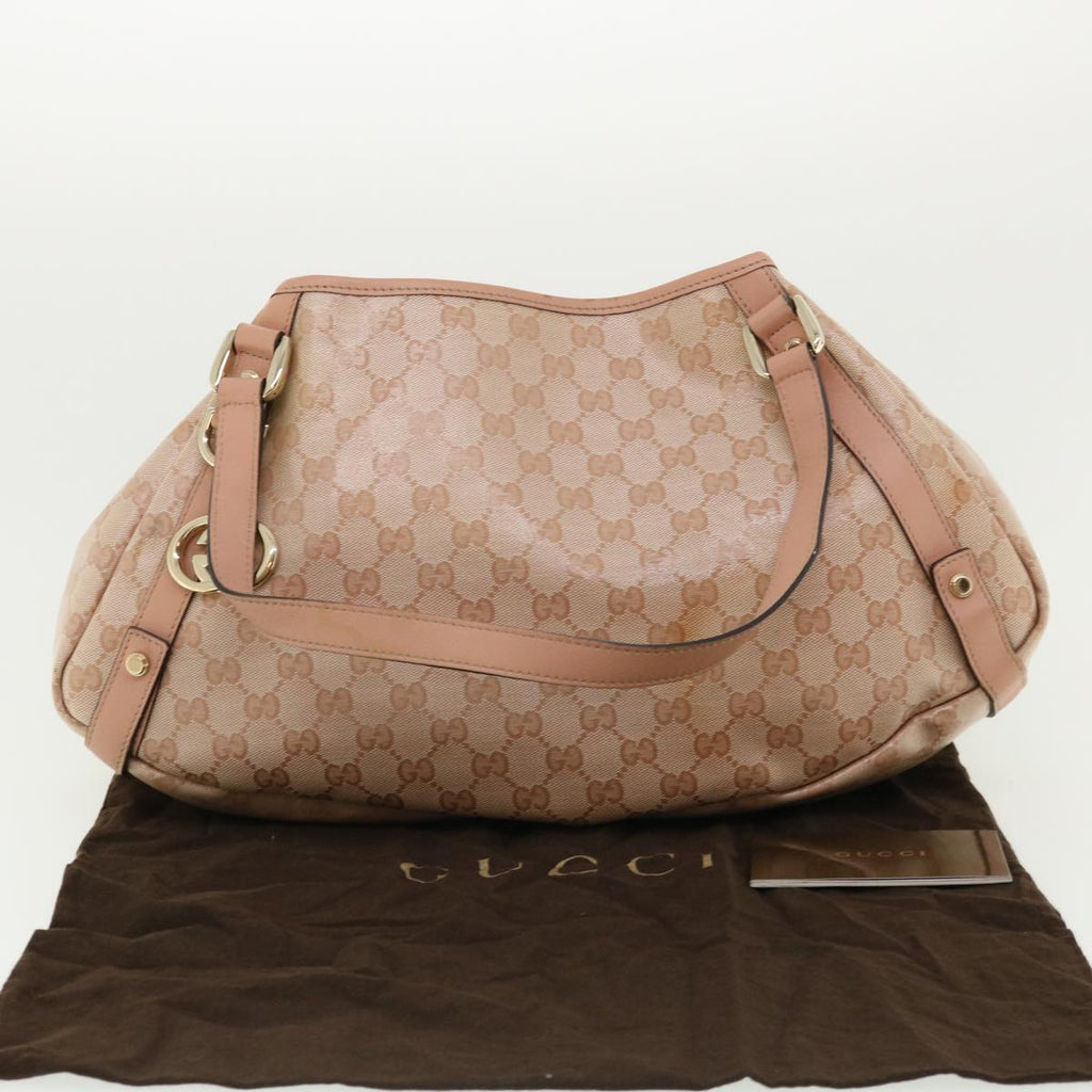 GUCCI Abby GG Crystal Tote Bag Pink ki2519