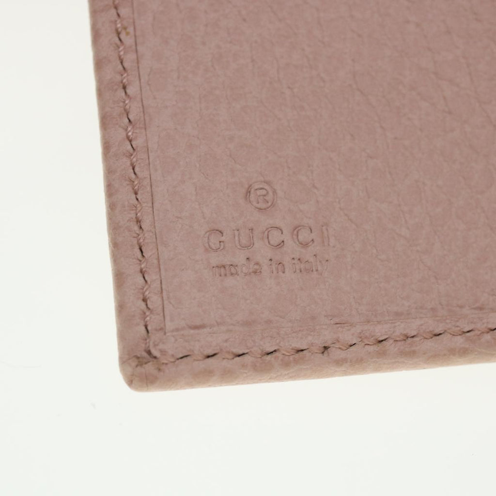 GUCCI GG Marmont Wallet Leather Pink 546584 ki2633