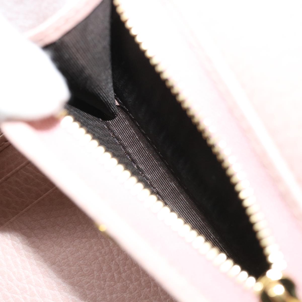 GUCCI GG Marmont Wallet Leather Pink 546584 ki2633
