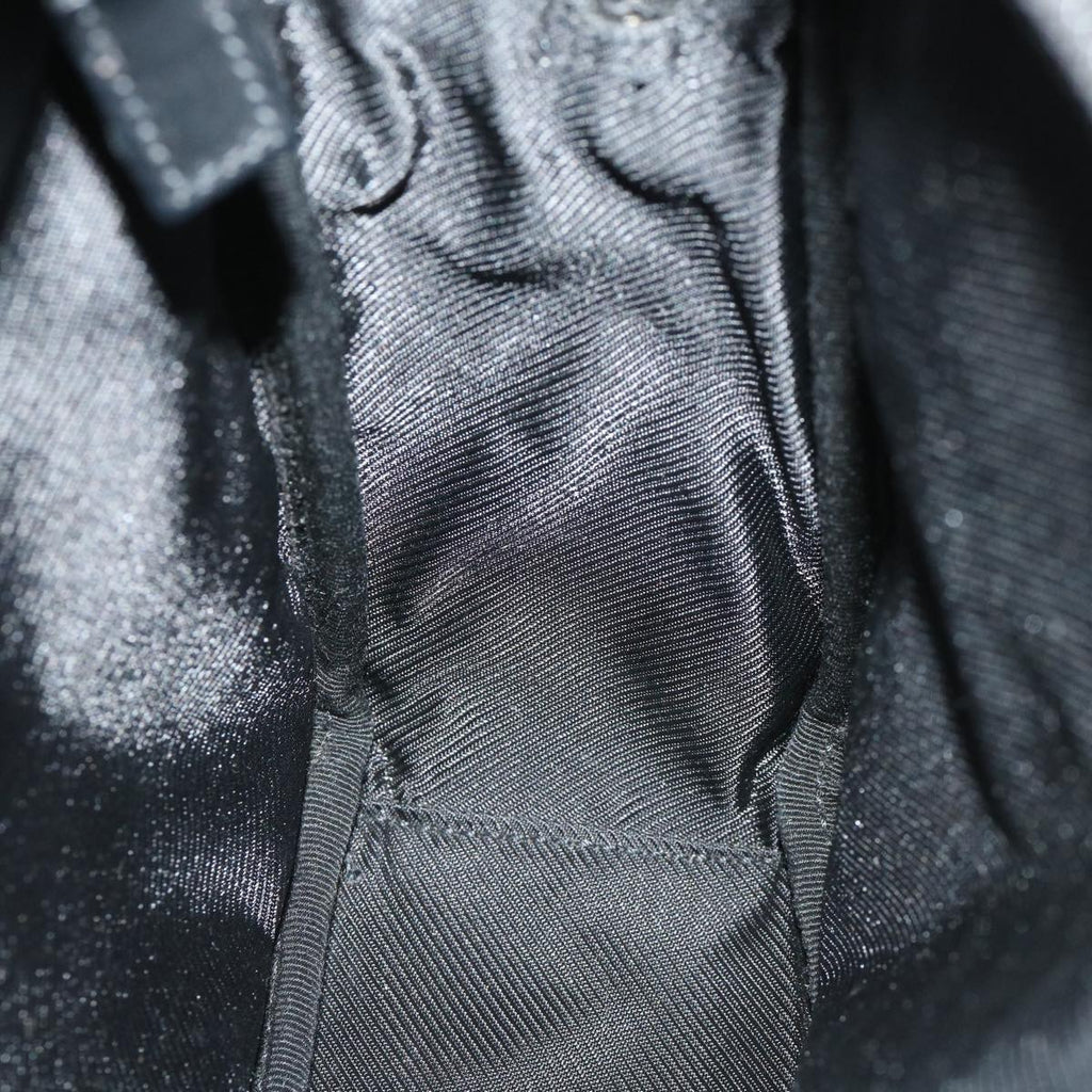 GUCCI GG Canvas Shoulder Bag Canvas Black 03136 ki2642