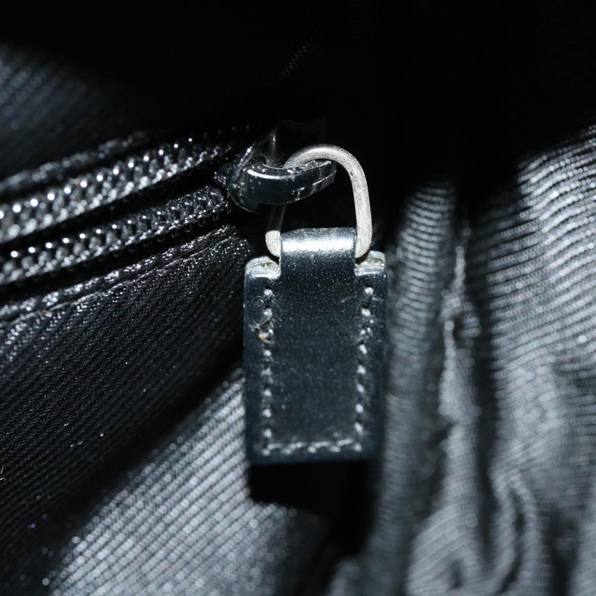 GUCCI GG Canvas Shoulder Bag Canvas Black 03136 ki2642