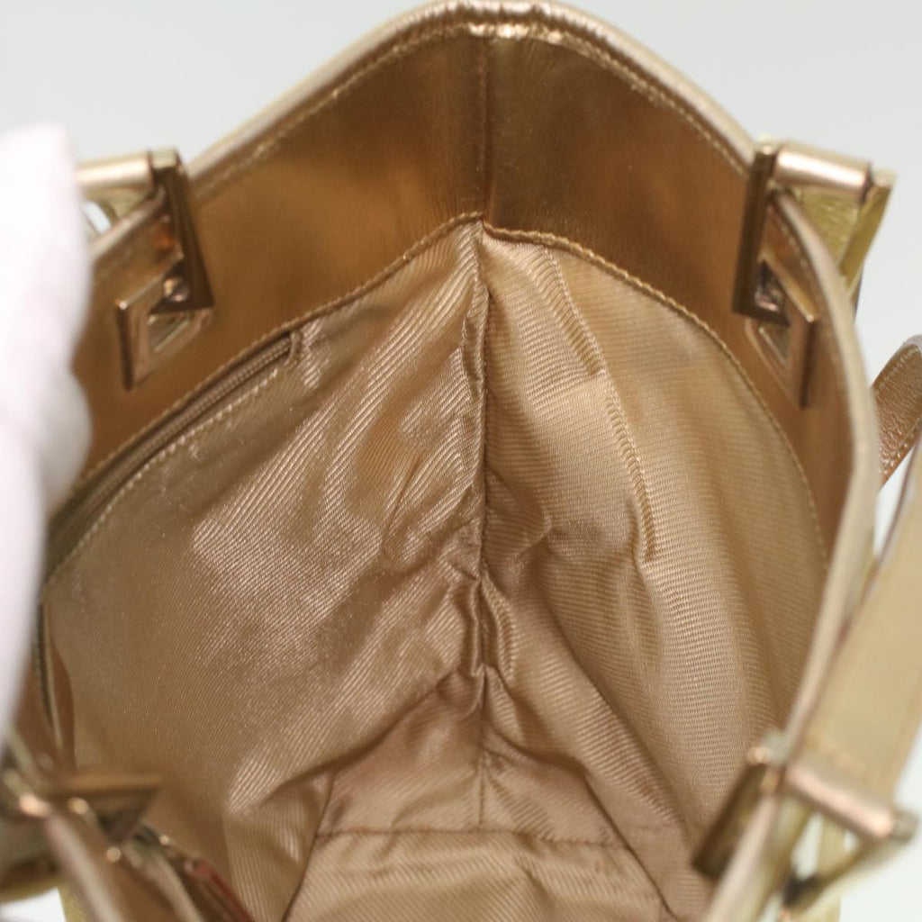 GUCCI GG Canvas Tote Bag Gold Tone 002.1099.001998 ki2751