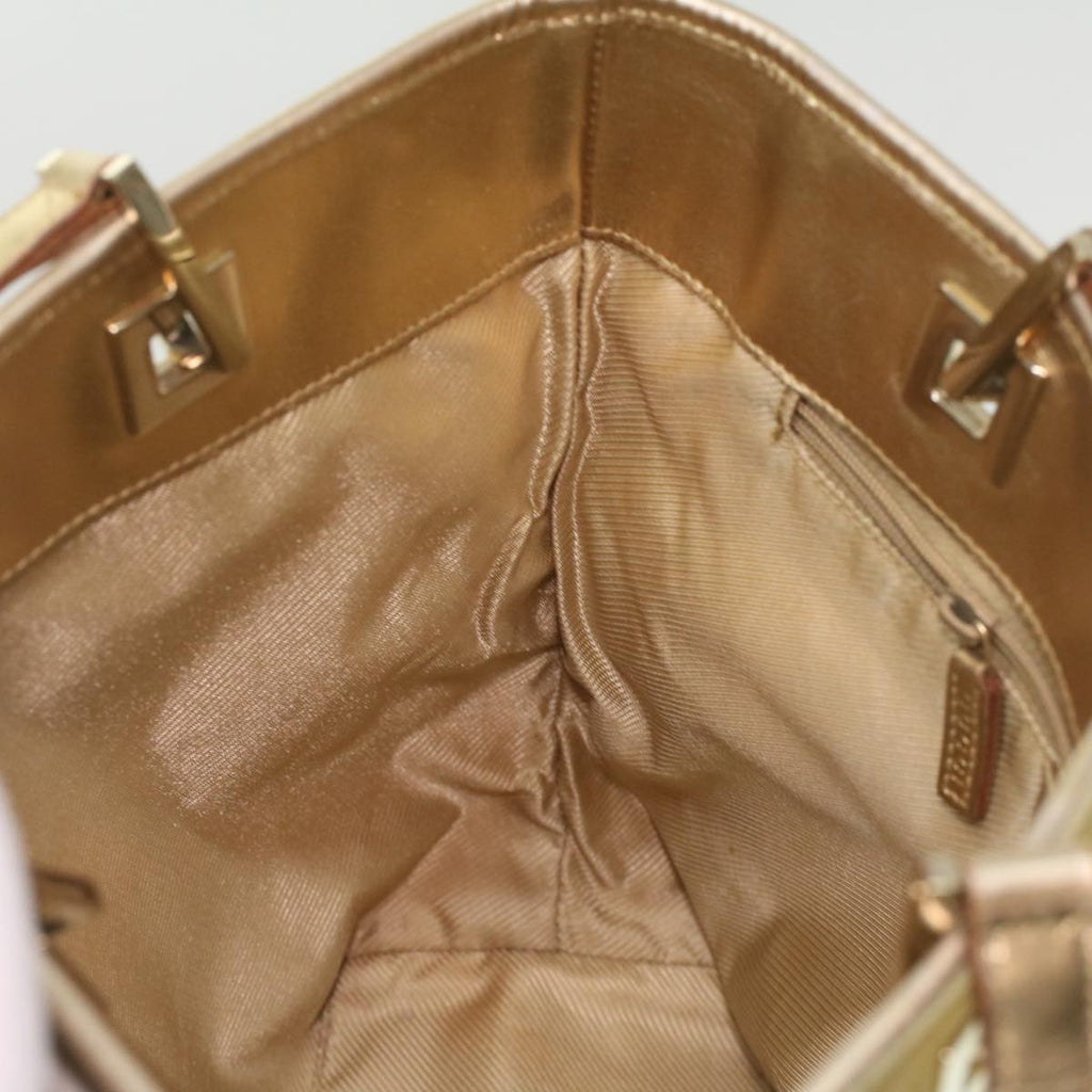 GUCCI GG Canvas Tote Bag Gold Tone 002.1099.001998 ki2751