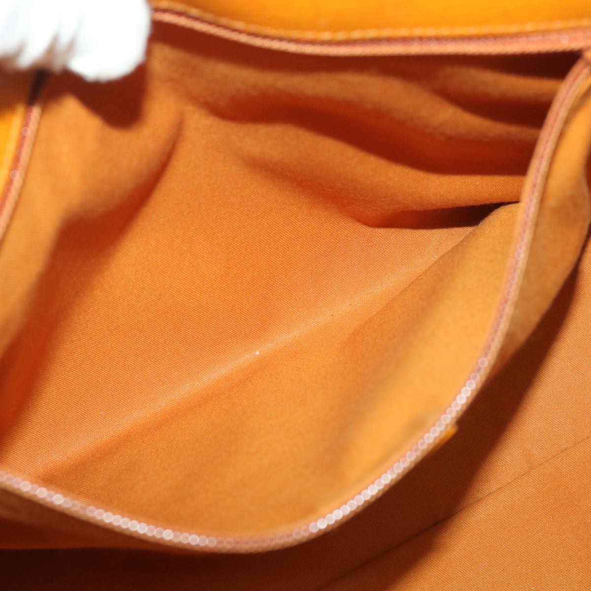 GUCCI GG Canvas Tote Bag PVC Leather Orange Beige 114595 ki2771