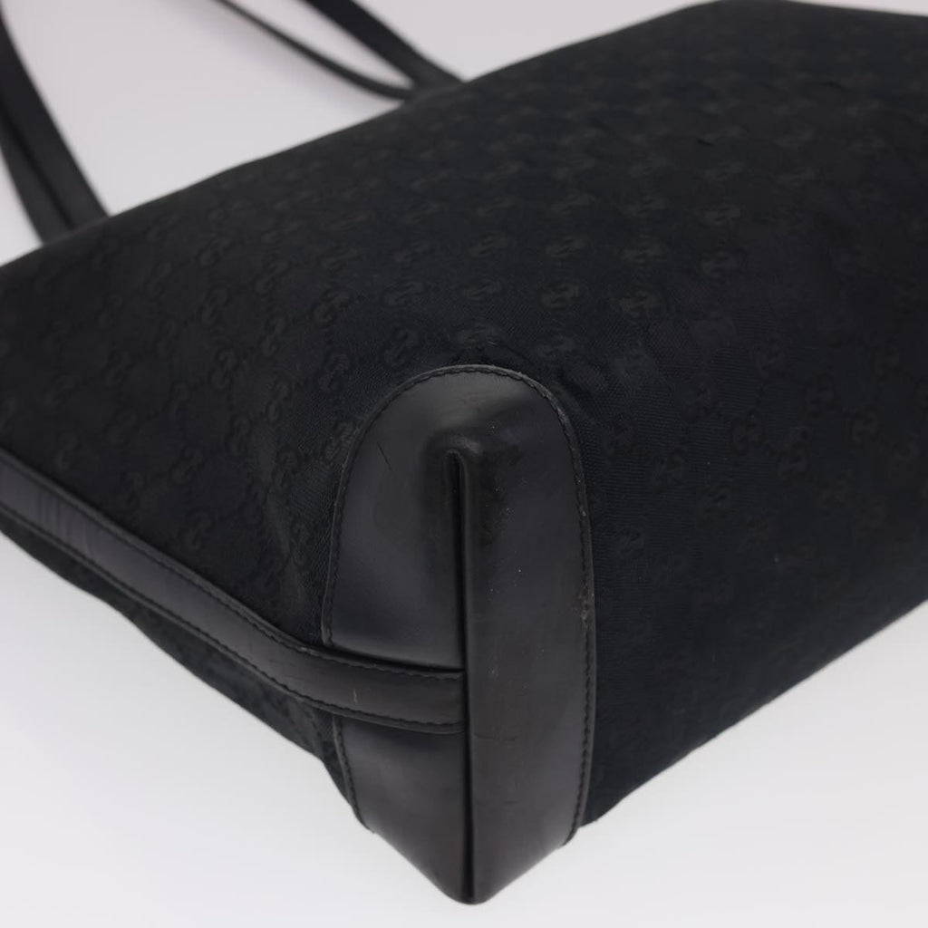 GUCCI GG Canvas Tote Bag Black 247209 ki2823