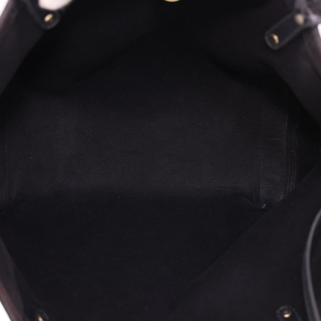 GUCCI GG Canvas Tote Bag Black 247209 ki2823
