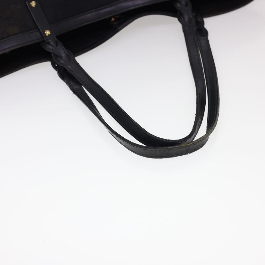 GUCCI GG Canvas Tote Bag Black 247209 ki2823