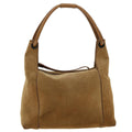 GUCCI Shoulder Bag Suede Brown 101333 ki2850