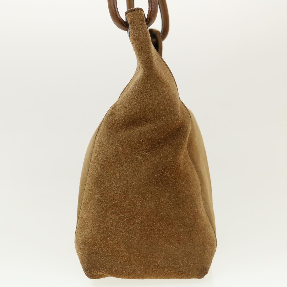 GUCCI Shoulder Bag Suede Brown 101333 ki2850