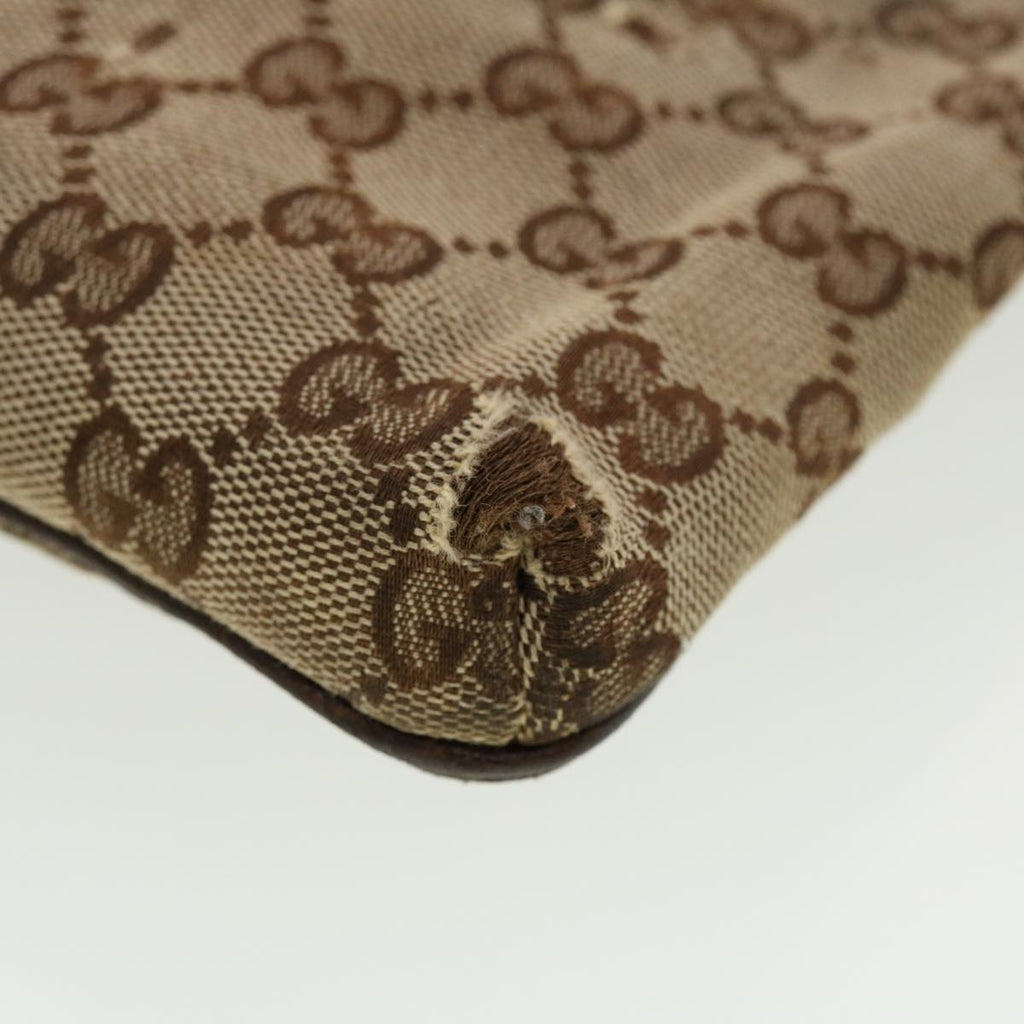 GUCCI GG Canvas Web Sherry Line Shoulder Bag Beige Green Red 141863 ki2891