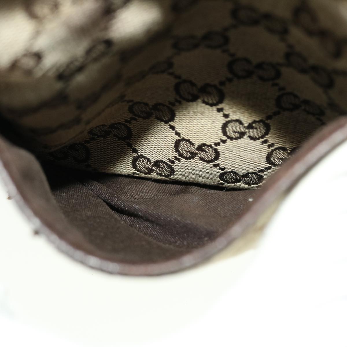 GUCCI GG Canvas Web Sherry Line Shoulder Bag Beige Green Red 141863 ki2891
