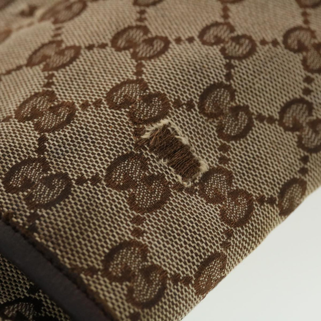 GUCCI GG Canvas Web Sherry Line Shoulder Bag Beige Green Red 141863 ki2891