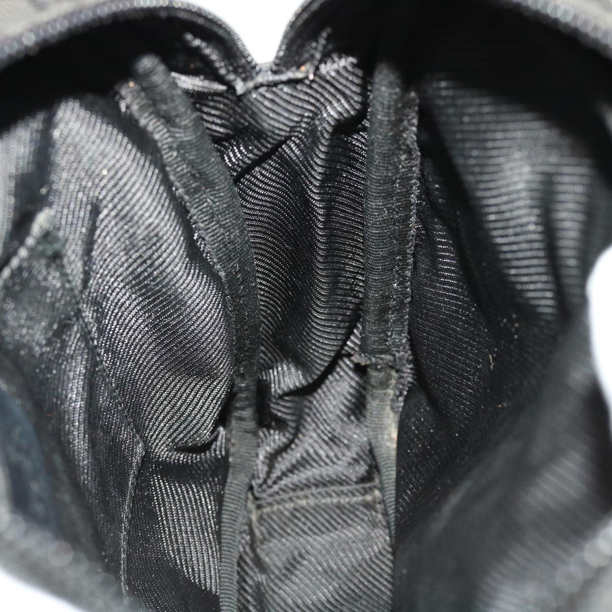 GUCCI GG Canvas Shoulder Bag Black 90470 ki2892